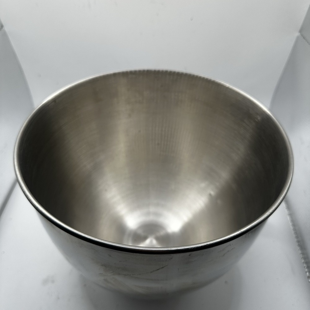 KitchenAid Tilt Head Mixer 5 Qt Stainless Steel Replt Mixing Bowl KSM150 - Picture 9 of 9